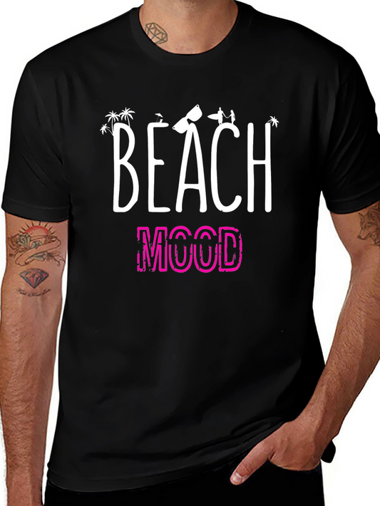 Beach Mood Graphic T-Shirt - Summer Vacation Tee