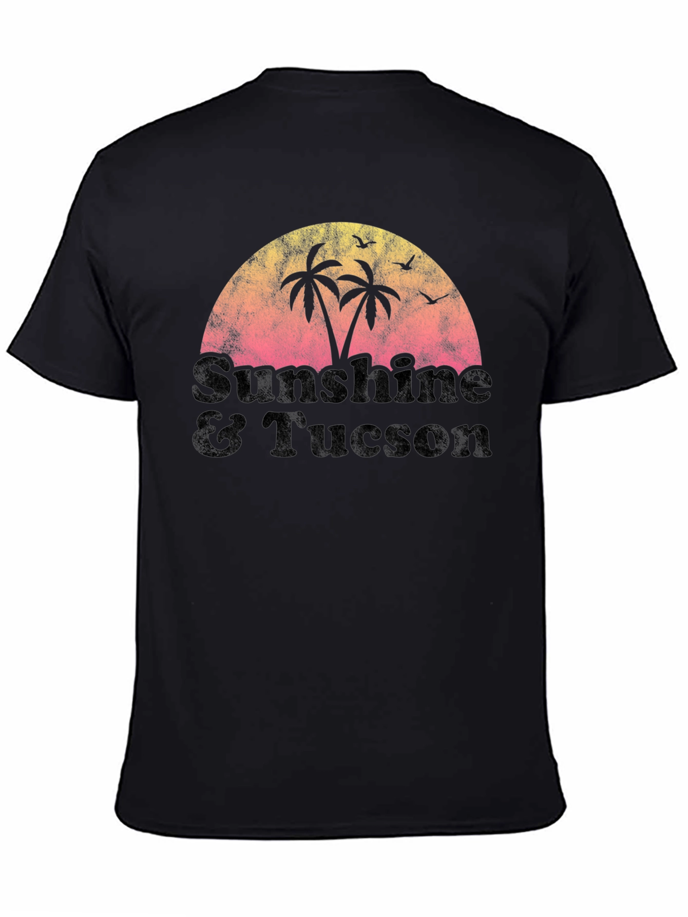 Sunshine & Tucson Retro Palm Tree T-Shirt