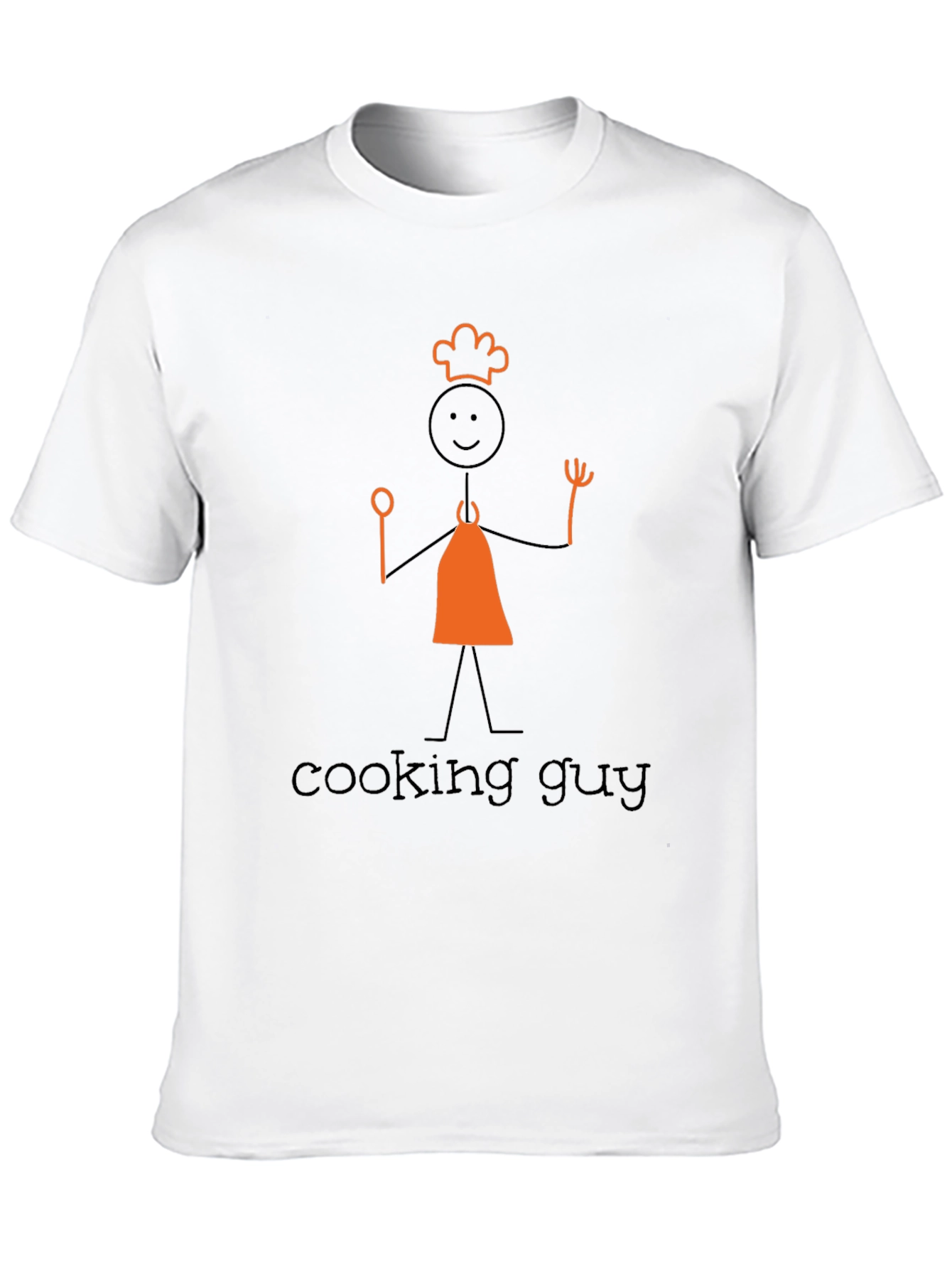 Cooking Guy Graphic Tee - Black