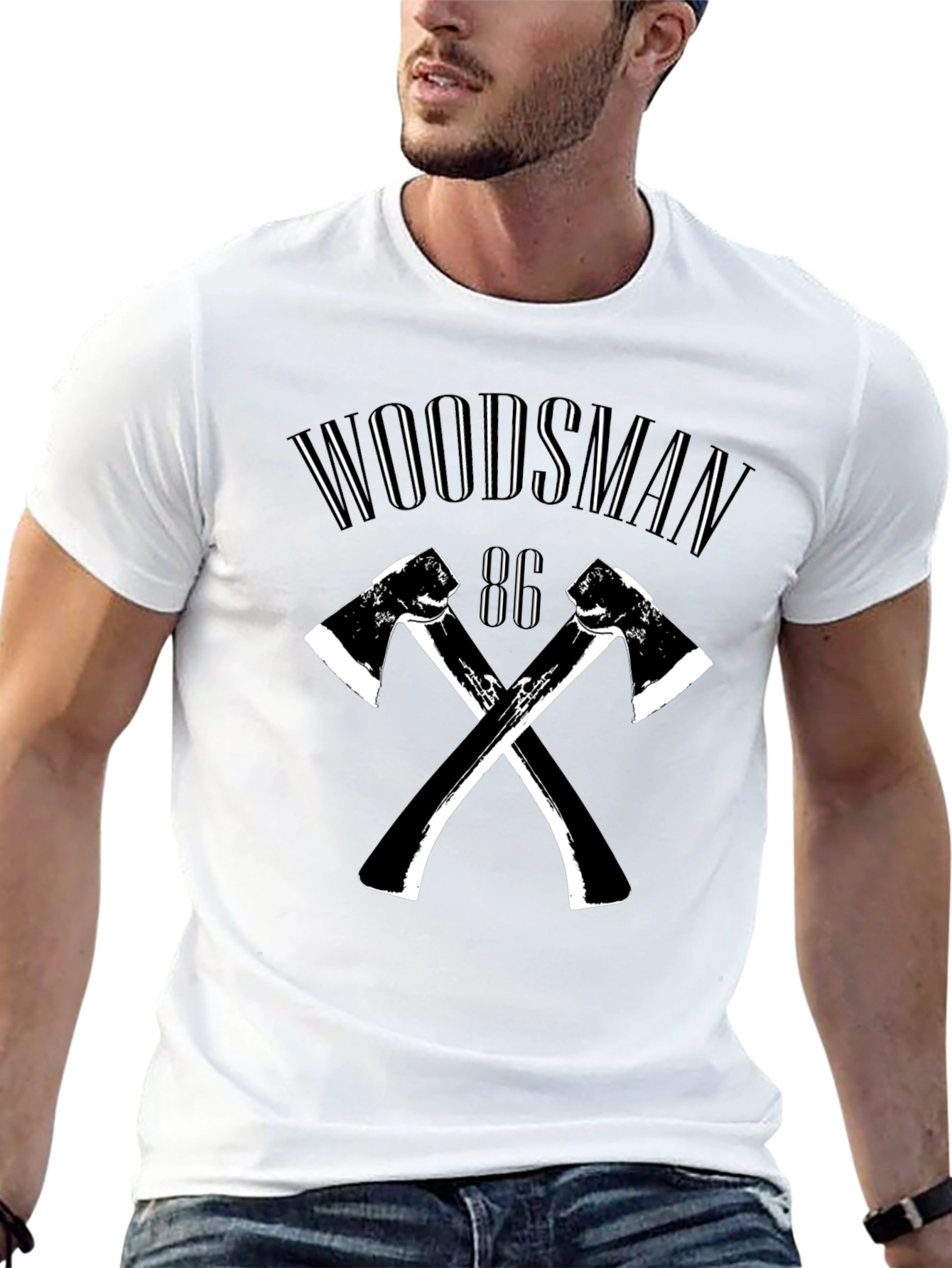 Woodsman 86 Graphic Tee - Black T-Shirt