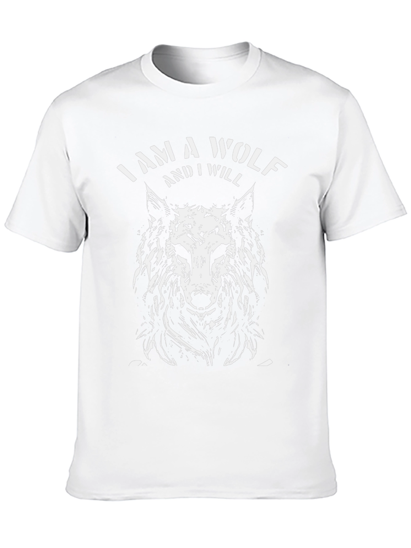 I Am a Wolf T-Shirt - Graphic Tee