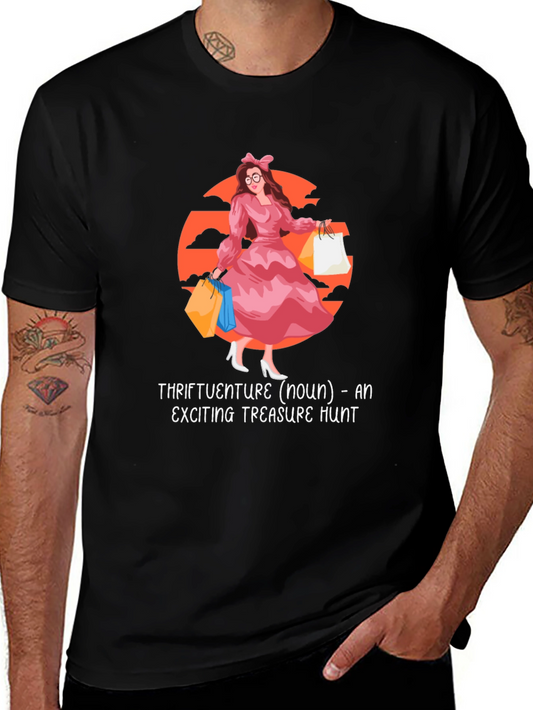 Thriftventure Treasure Hunt T-Shirt - Womens Shopping Tee