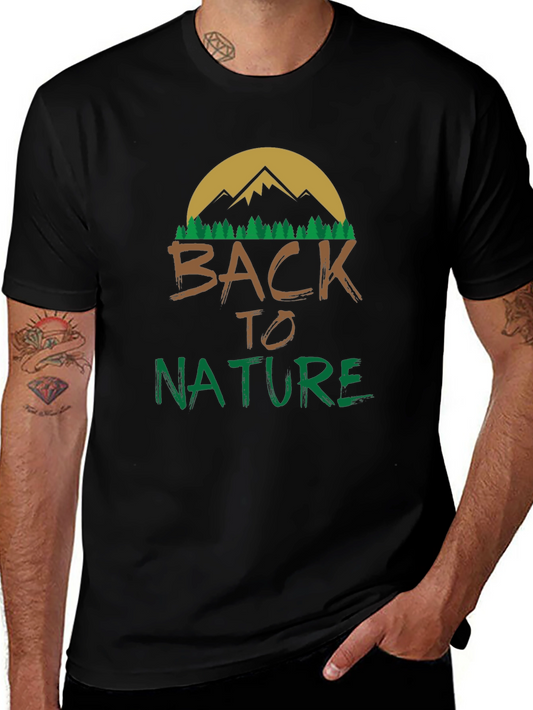 Back to Nature Graphic T-Shirt