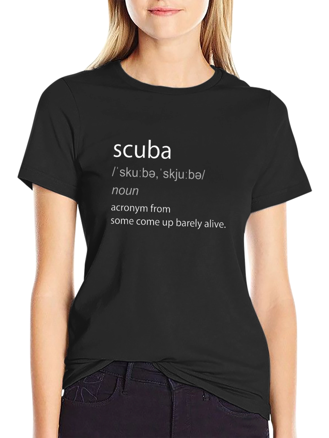 Scuba Definition T-Shirt - Funny Diving Apparel