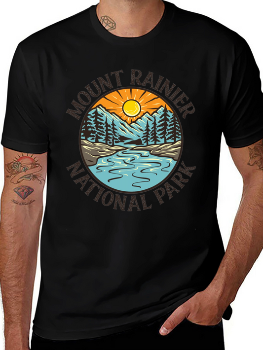 Mount Rainier National Park Graphic Tee