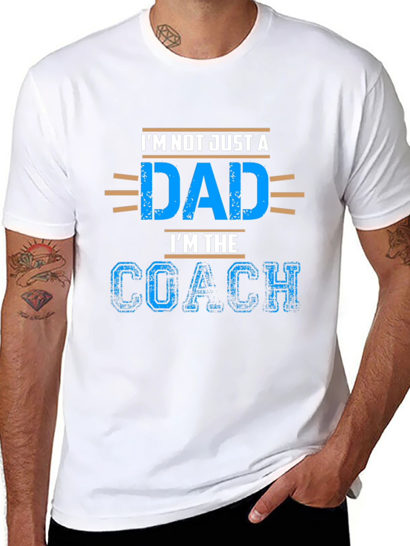 Dad Coach Graphic T-Shirt