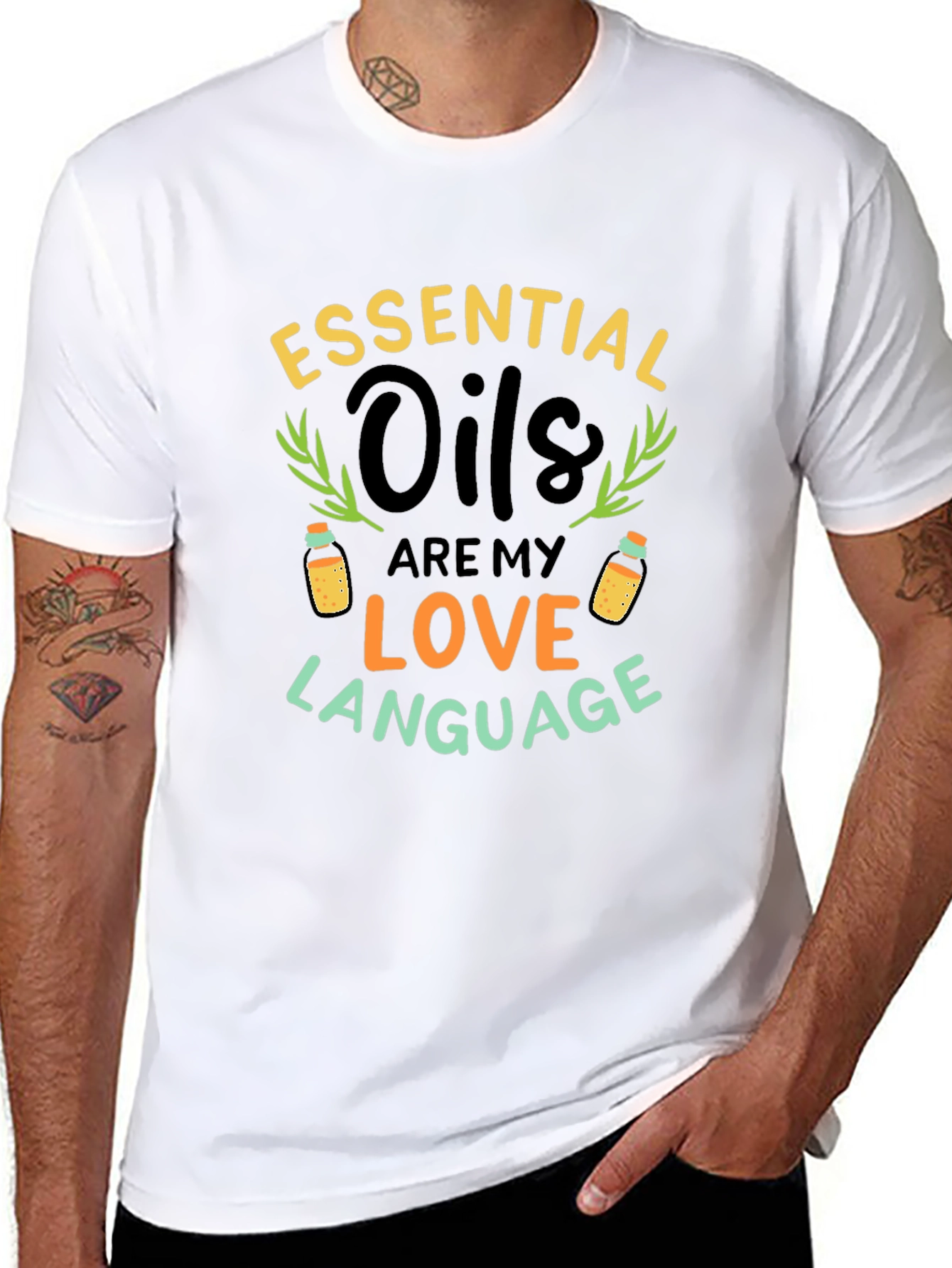 Essential Oils Love Language T-Shirt