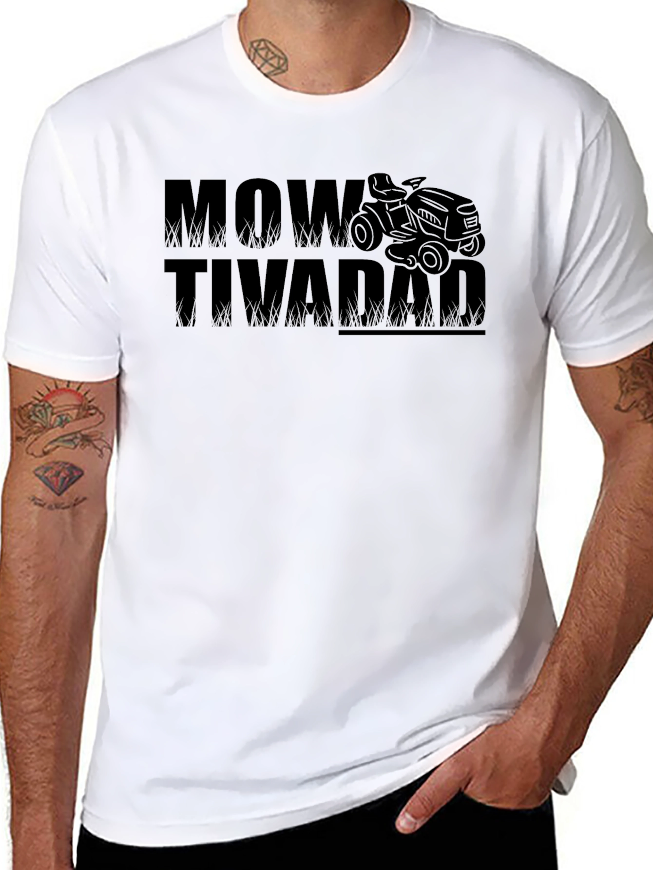 Mow-tivated Lawn Care T-Shirt
