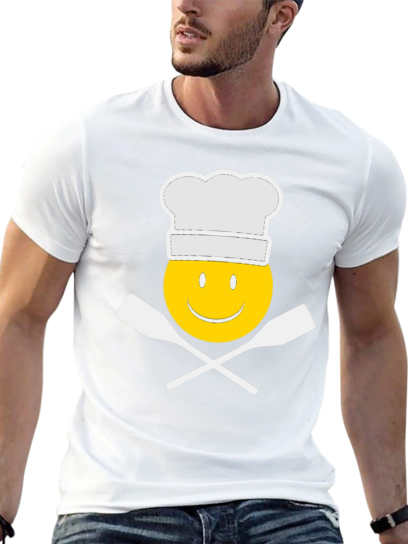Chef Smiley Face T-Shirt