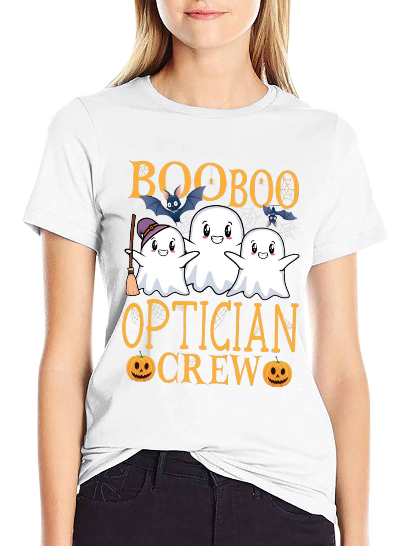 Boo Boo Optician Crew Halloween T-Shirt