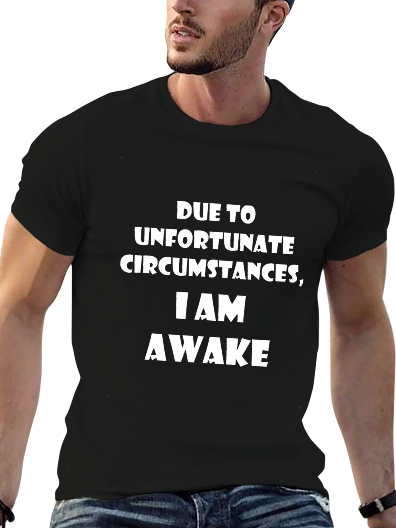 Funny I Am Awake Graphic Tee