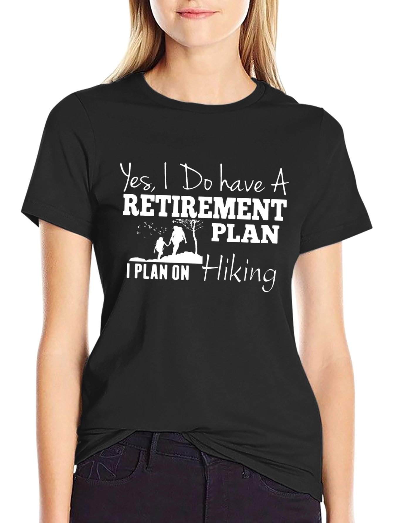 Hiking Retirement Plan T-Shirt