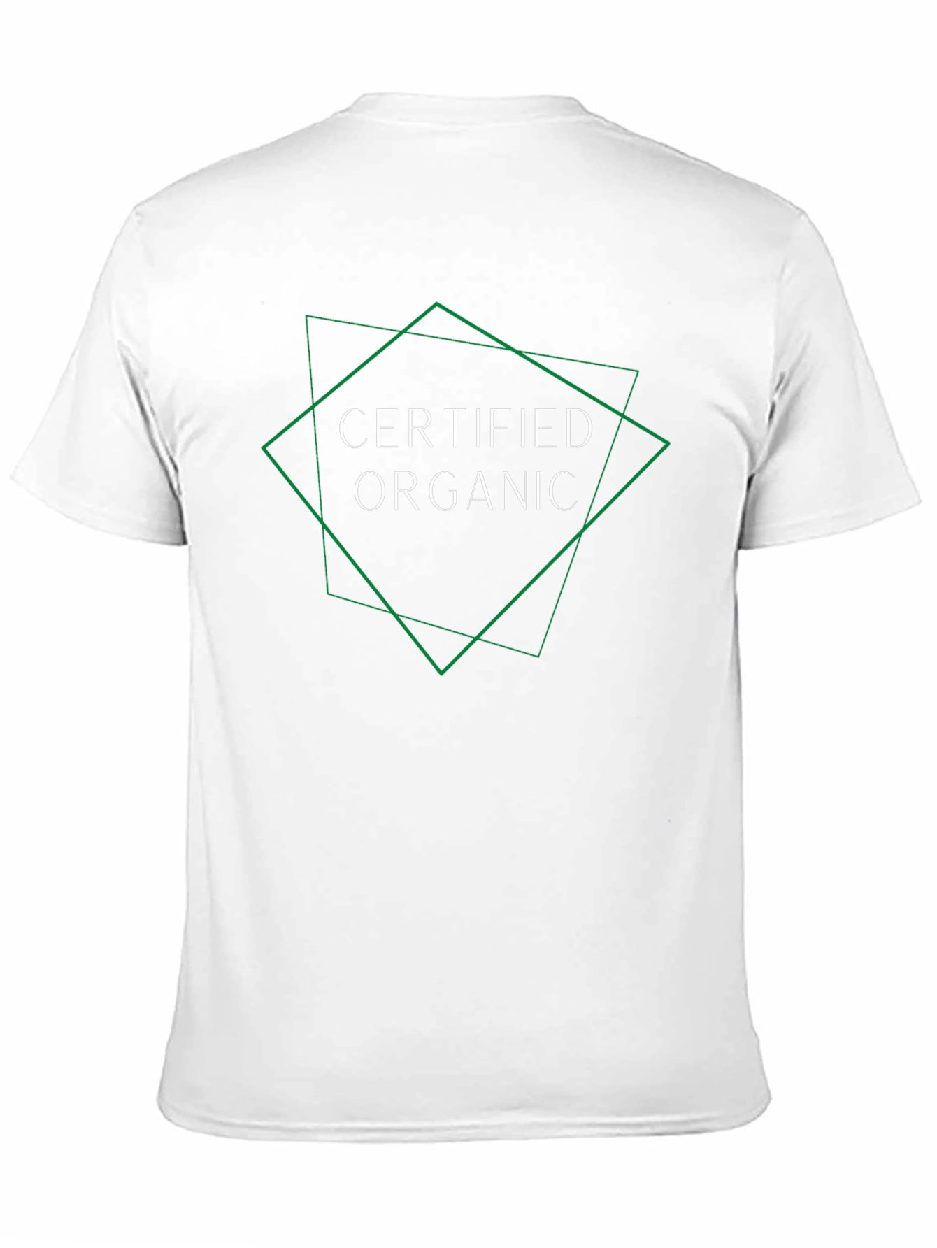 Certified Organic Graphic T-Shirt - Black