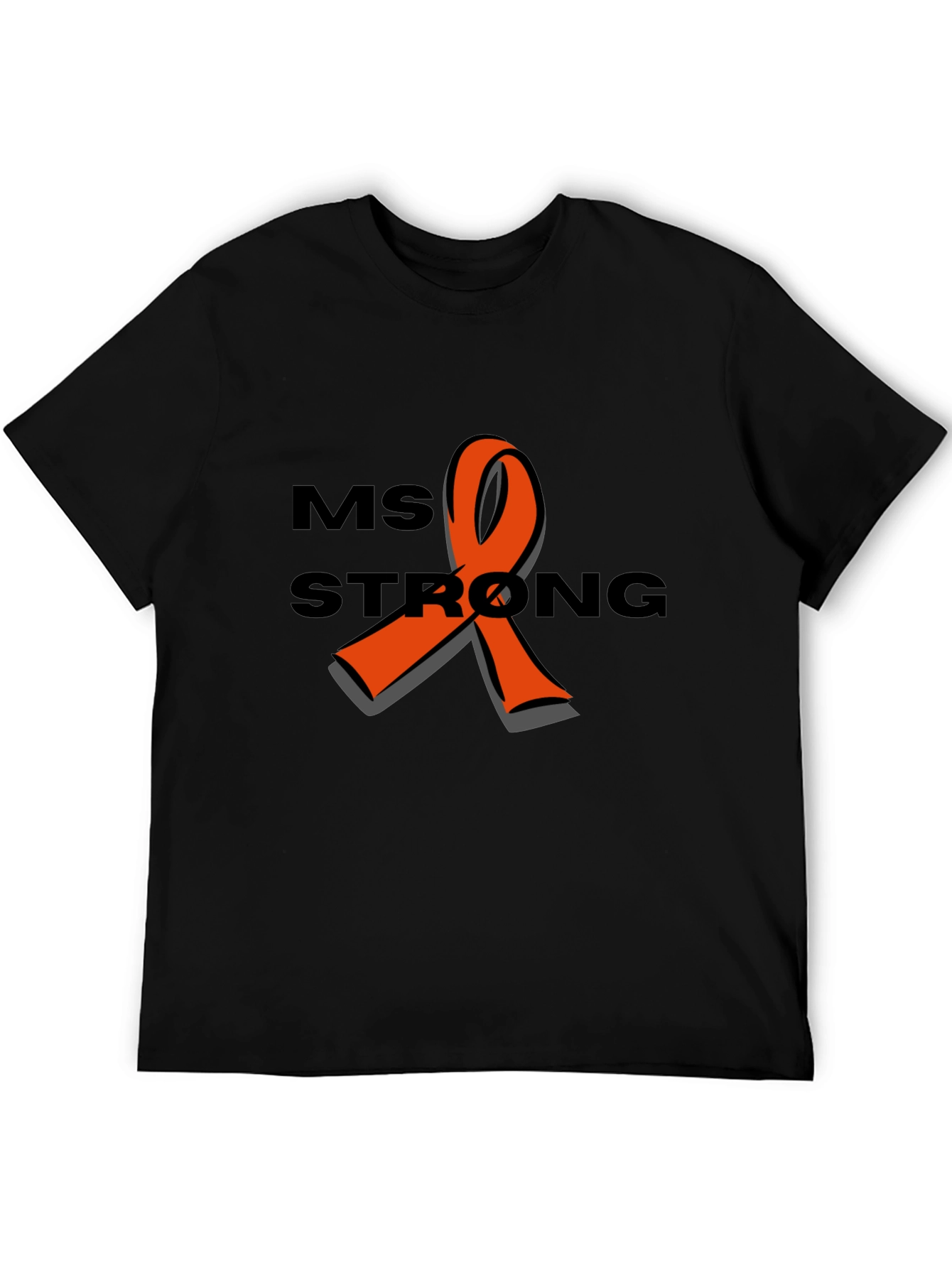 MS Strong Awareness Ribbon Graphic T-Shirt