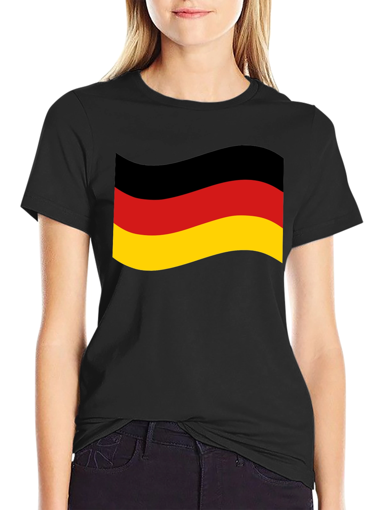 Germany Flag T-Shirt - Black