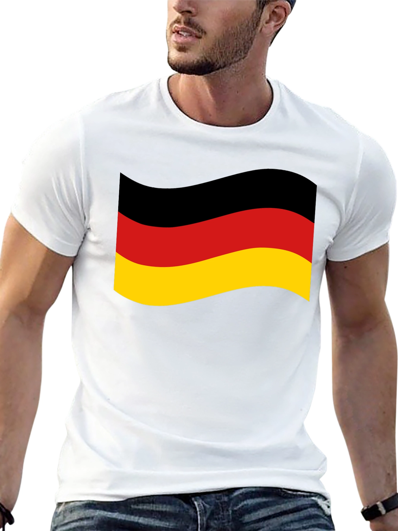 Germany Flag T-Shirt - Black