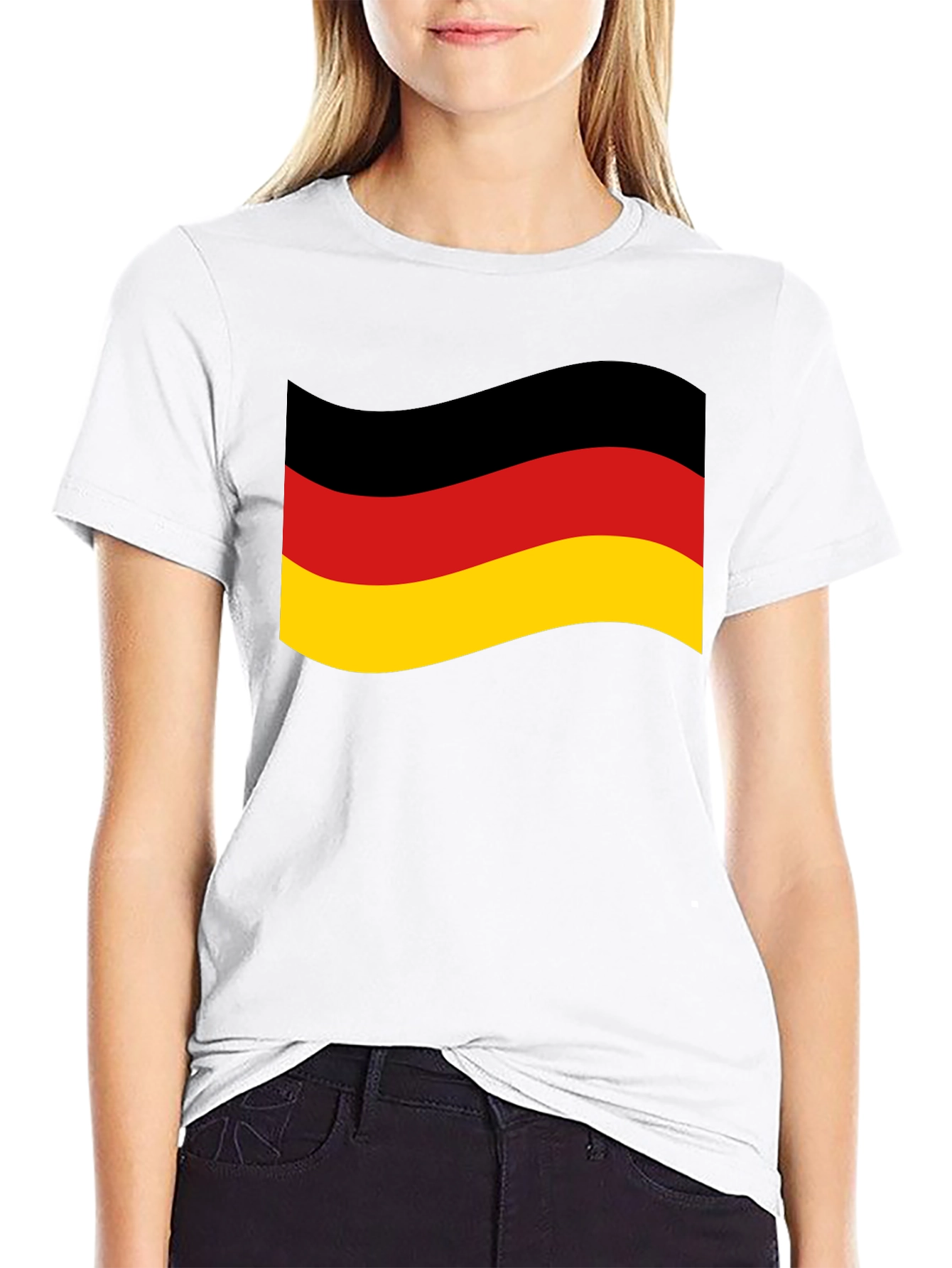 Germany Flag T-Shirt - Black