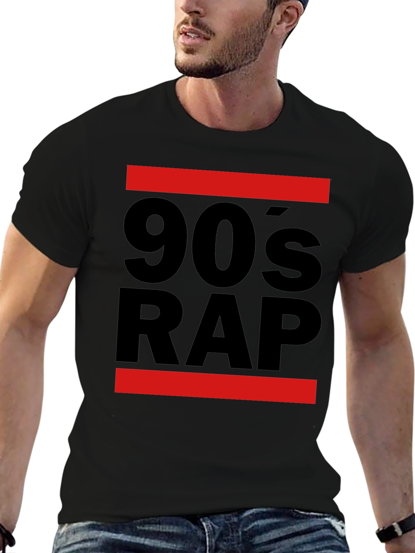 90s Rap Graphic T-Shirt - Retro Style