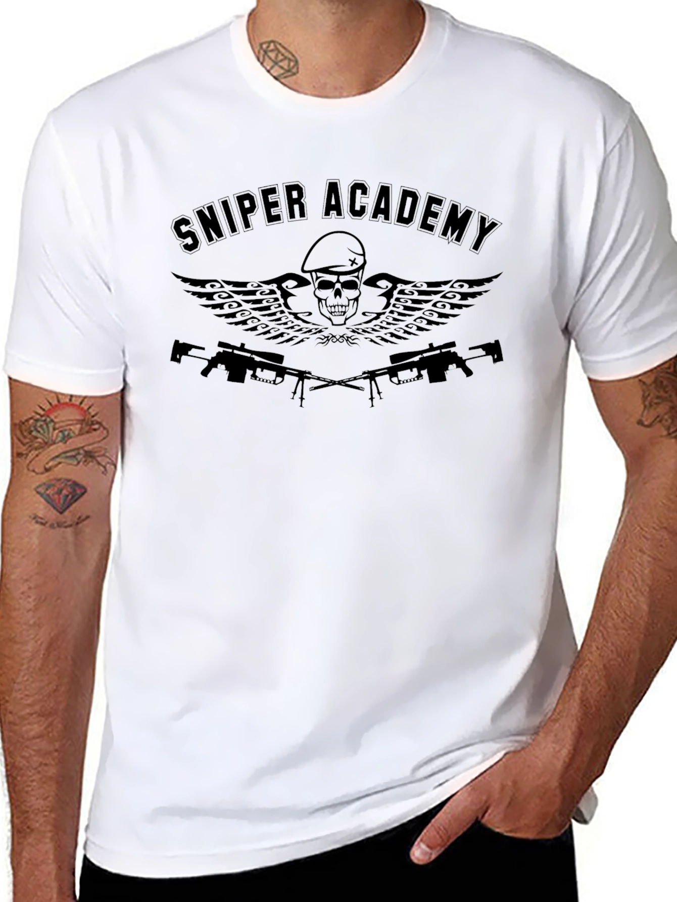 Sniper Academy Graphic T-Shirt