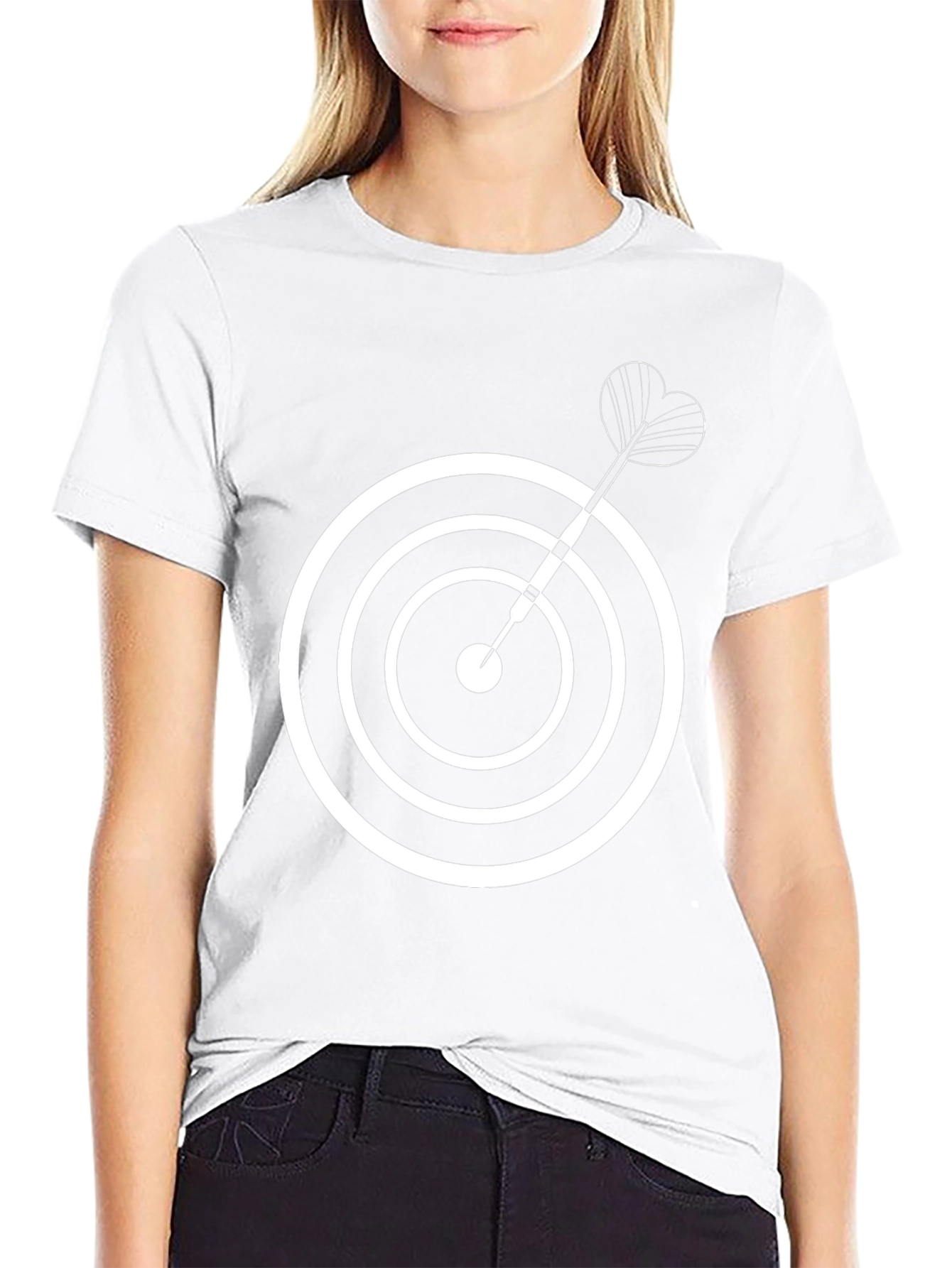 Target Dart T-Shirt - Bullseye Design