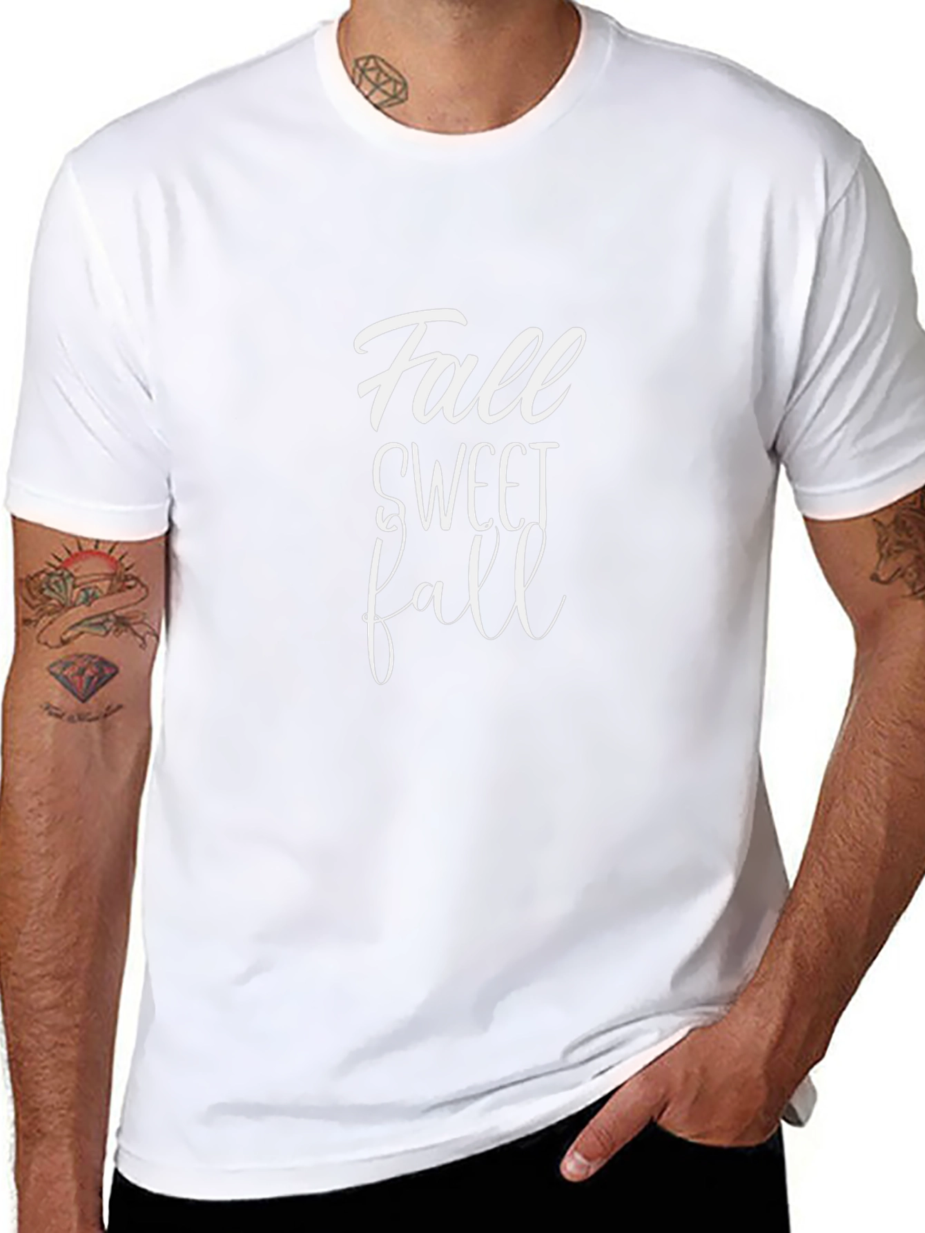 Fall Sweet Fall Graphic Tee - Black