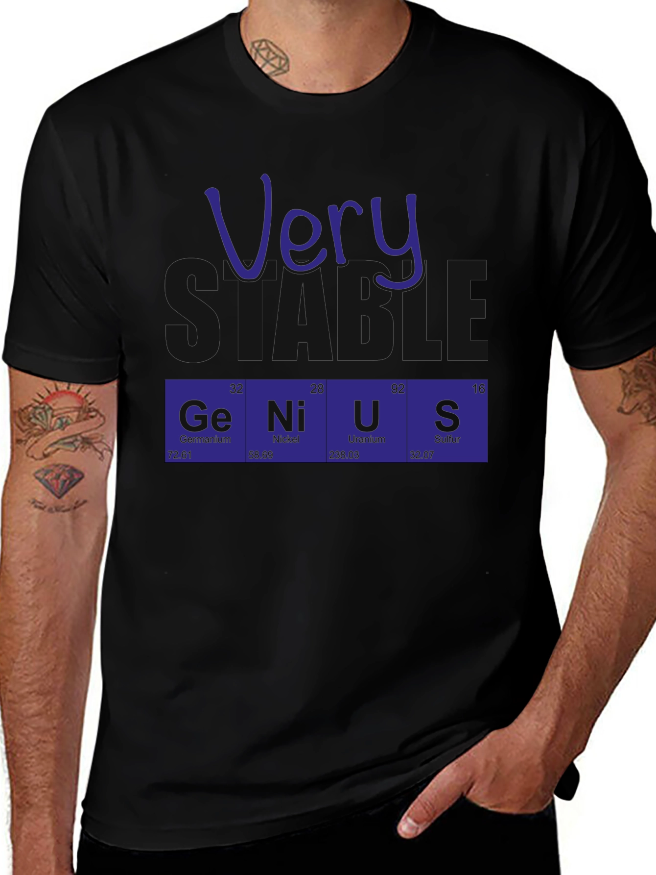 Very Genius T-Shirt - Science Pun Shirt