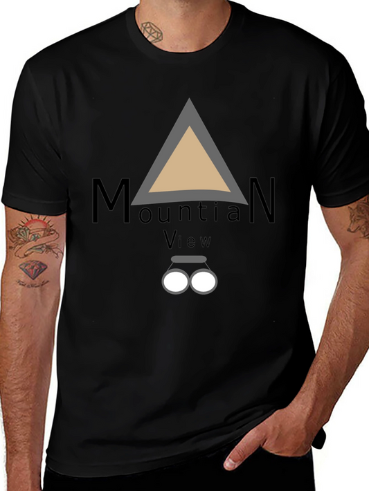 Mountain View T-Shirt: Casual Graphic Tee