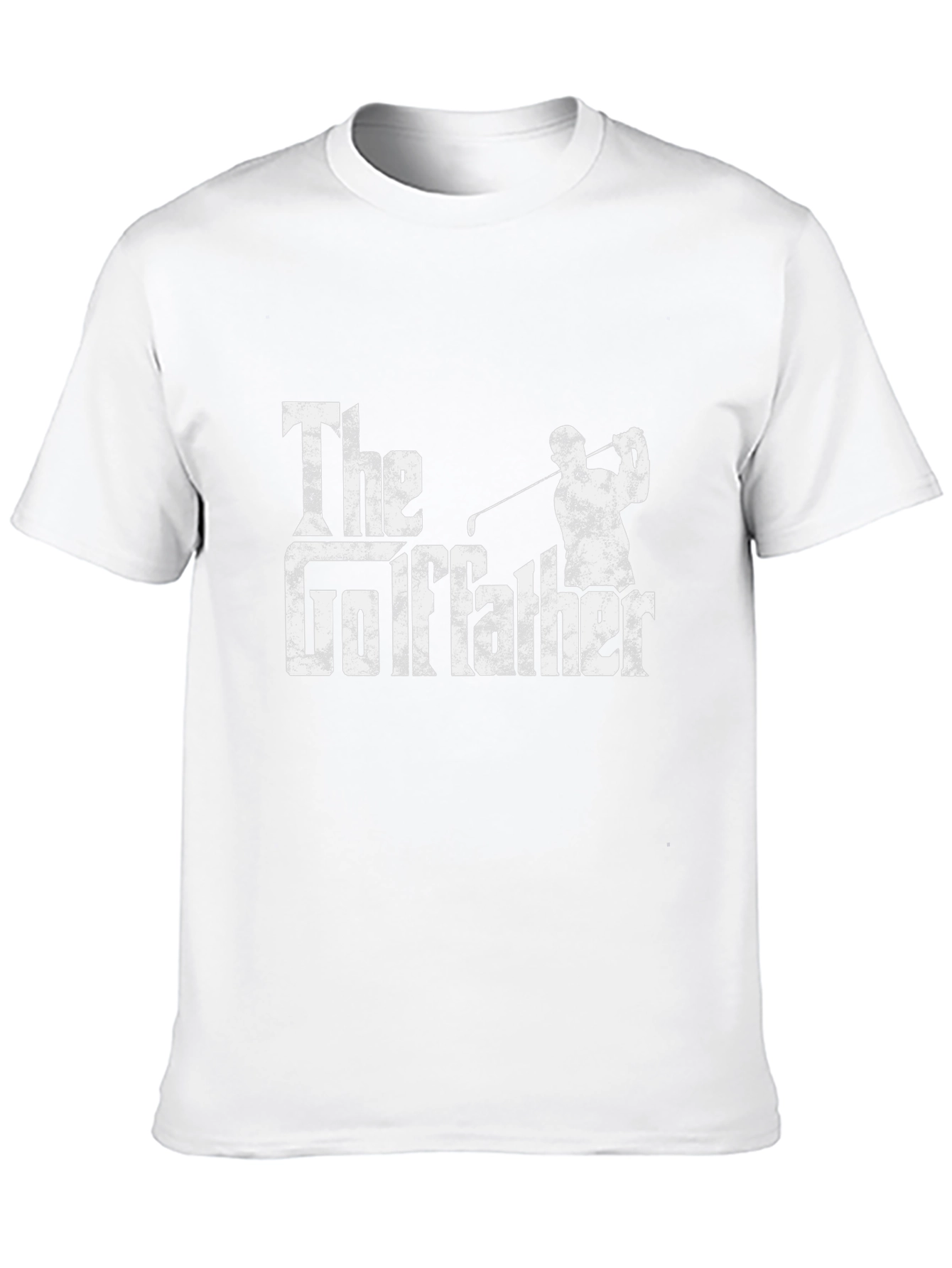 The Golfather Funny Golf Lover Black T-Shirt