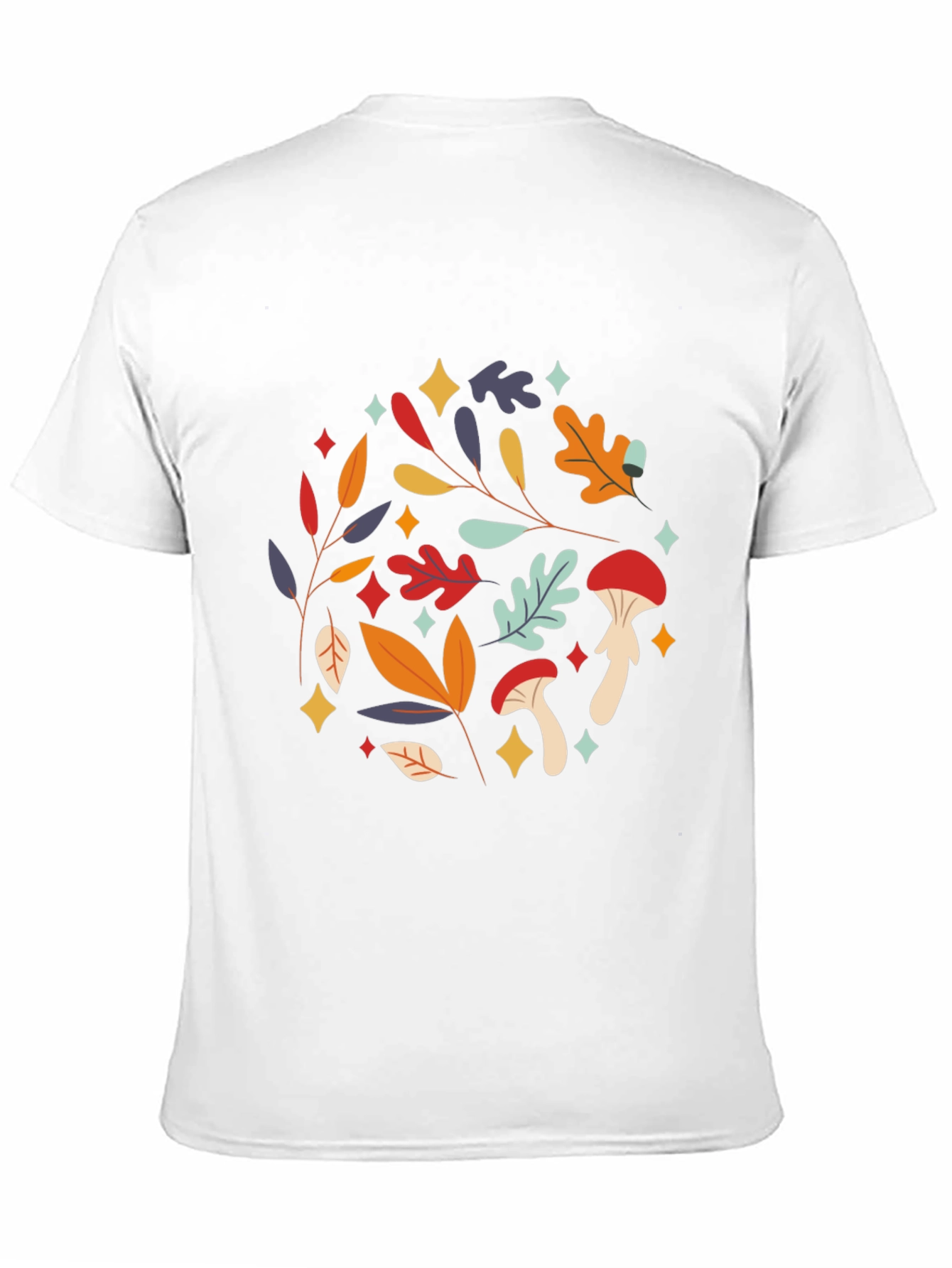 Fall Foliage & Funghi Graphic Tee