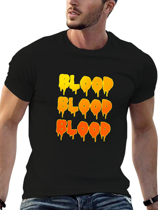 Dripping Blood T-Shirt - Halloween Horror Tee