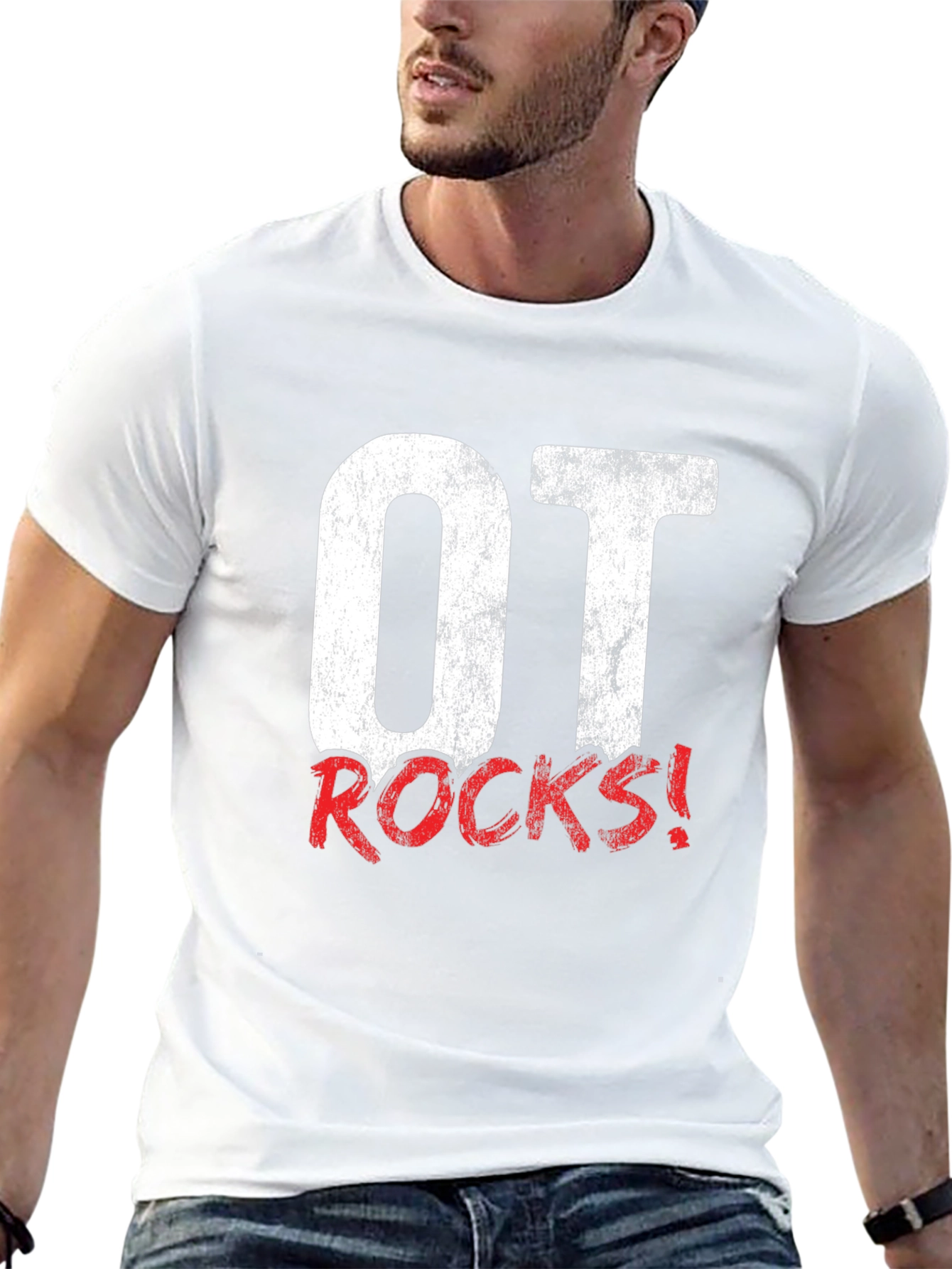 OT Rocks! Graphic Tee - Occupational Therapy T-Shirt