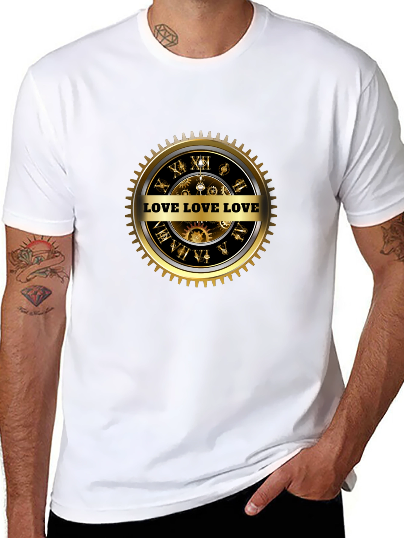 Love Clockwork T-Shirt - Timeless Design