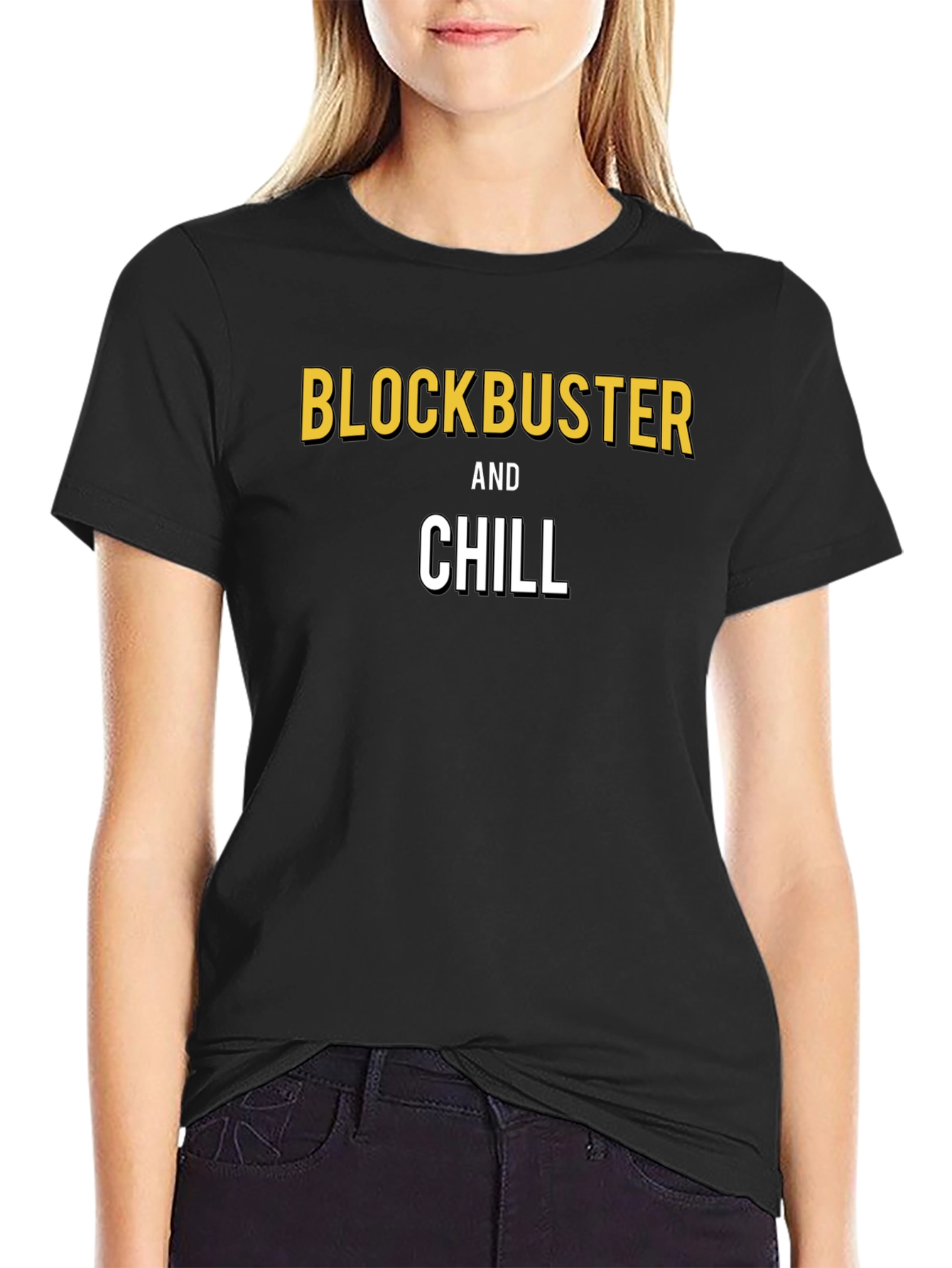 Blockbuster and Chill Graphic Tee