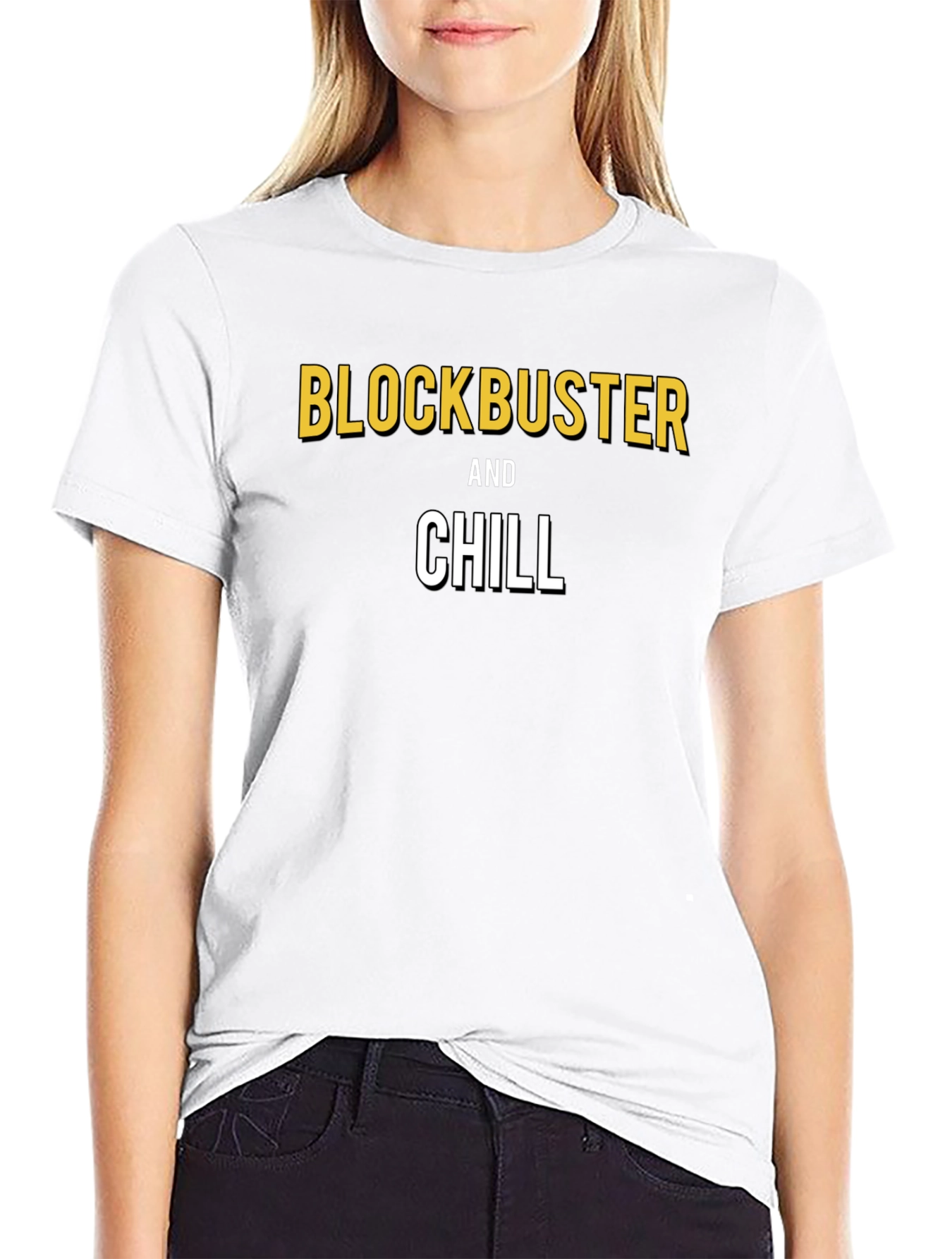 Blockbuster and Chill Graphic Tee