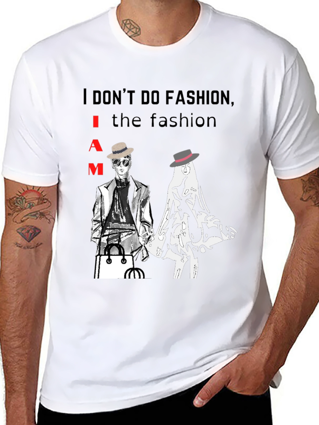 I AM the Fashion T-Shirt - Unisex Graphic Tee