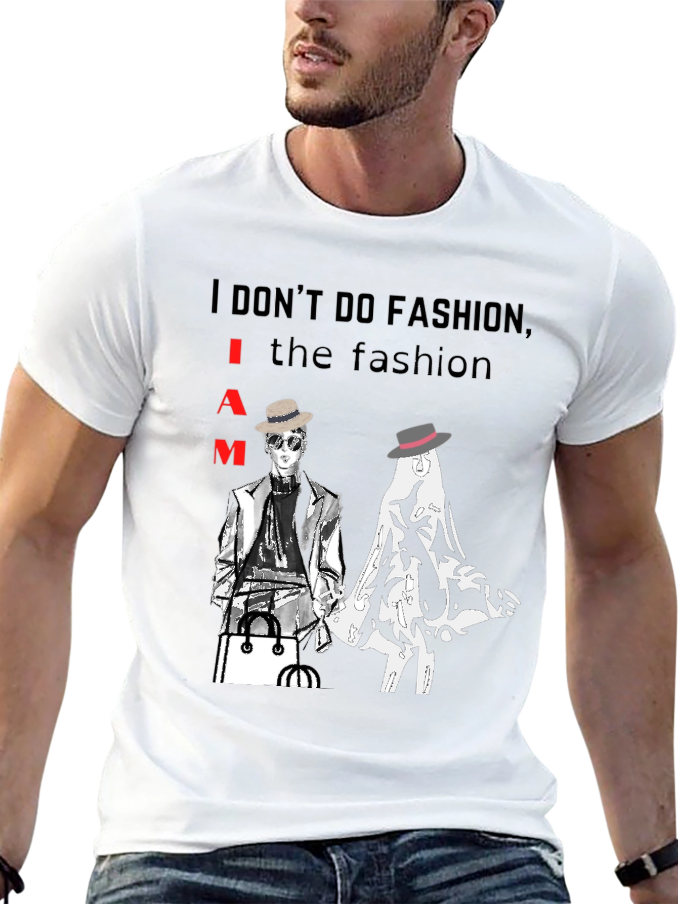 I AM the Fashion T-Shirt - Unisex Graphic Tee