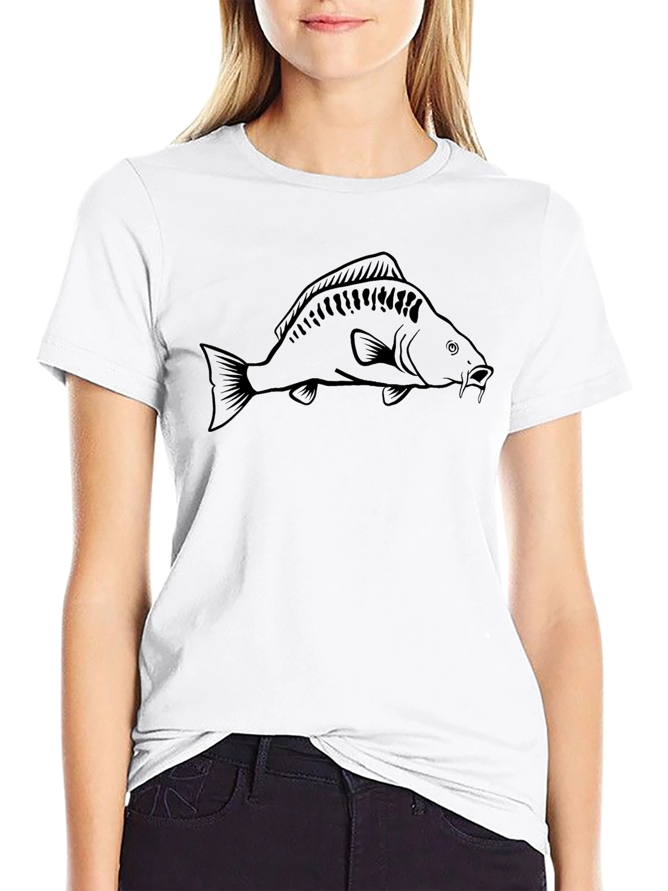 Carp Fish Graphic T-Shirt