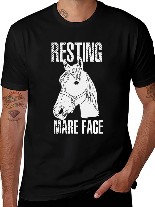 Resting Mare Face Graphic Tee