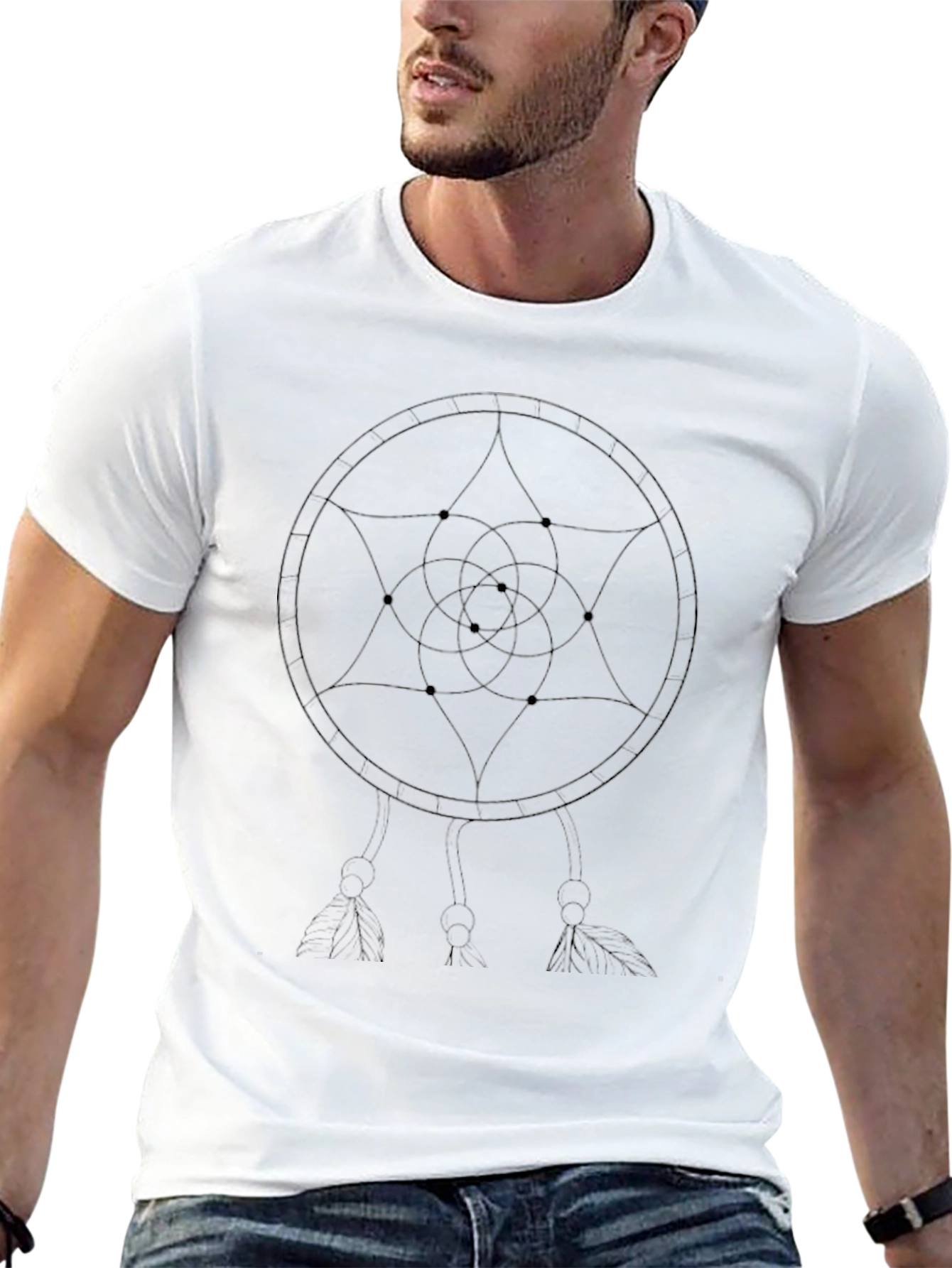 Dreamcatcher Graphic T-Shirt - Soft Cotton Blend