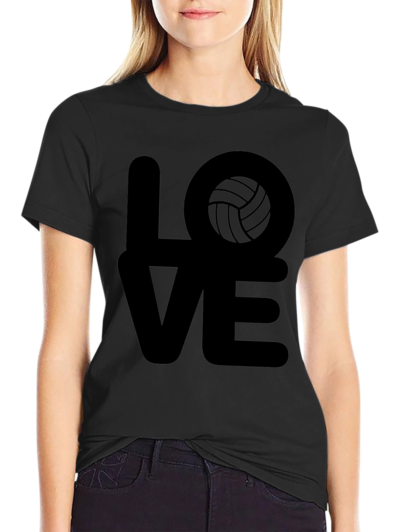 Love Volleyball Graphic Tee - Stylish Unisex T-Shirt