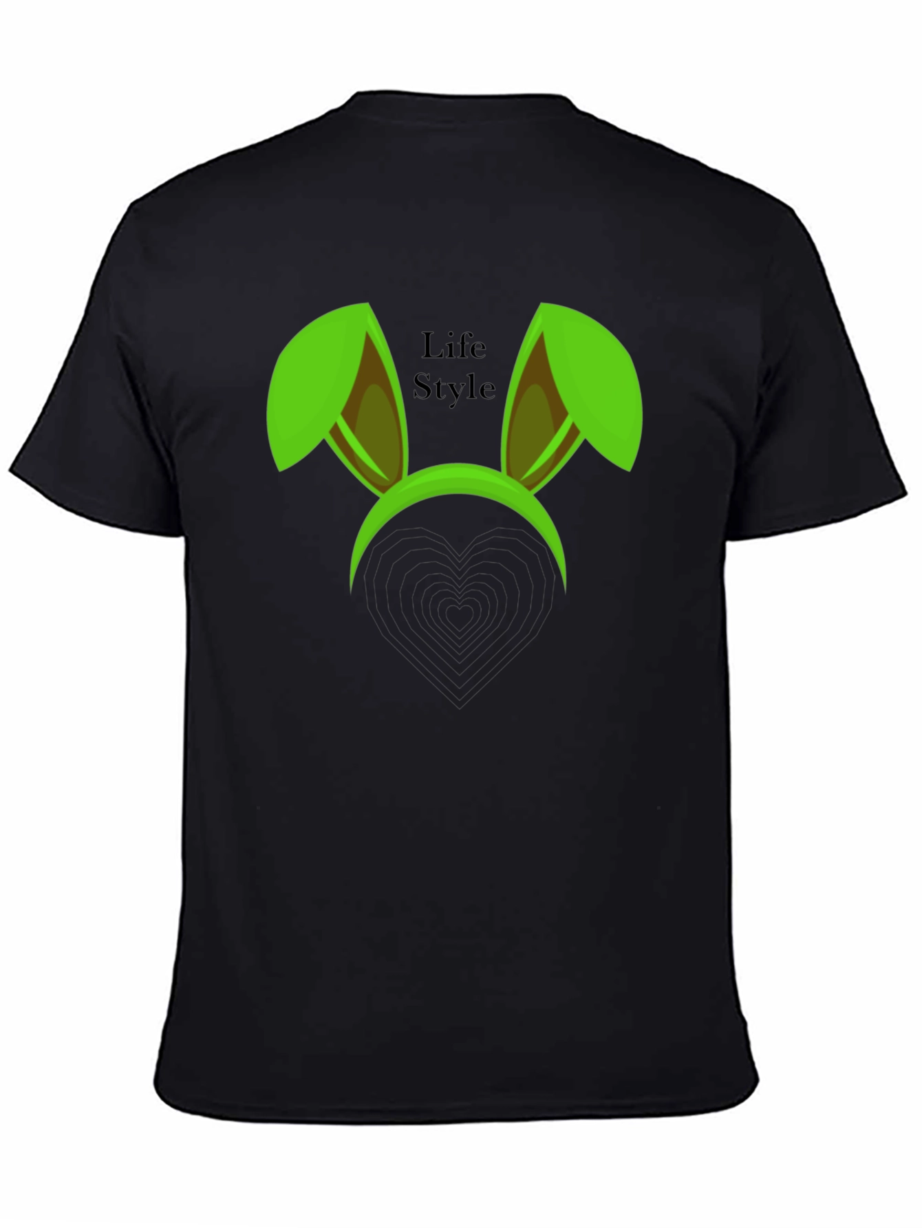 Fun Bunny Ears Graphic Tee - Life Style Apparel