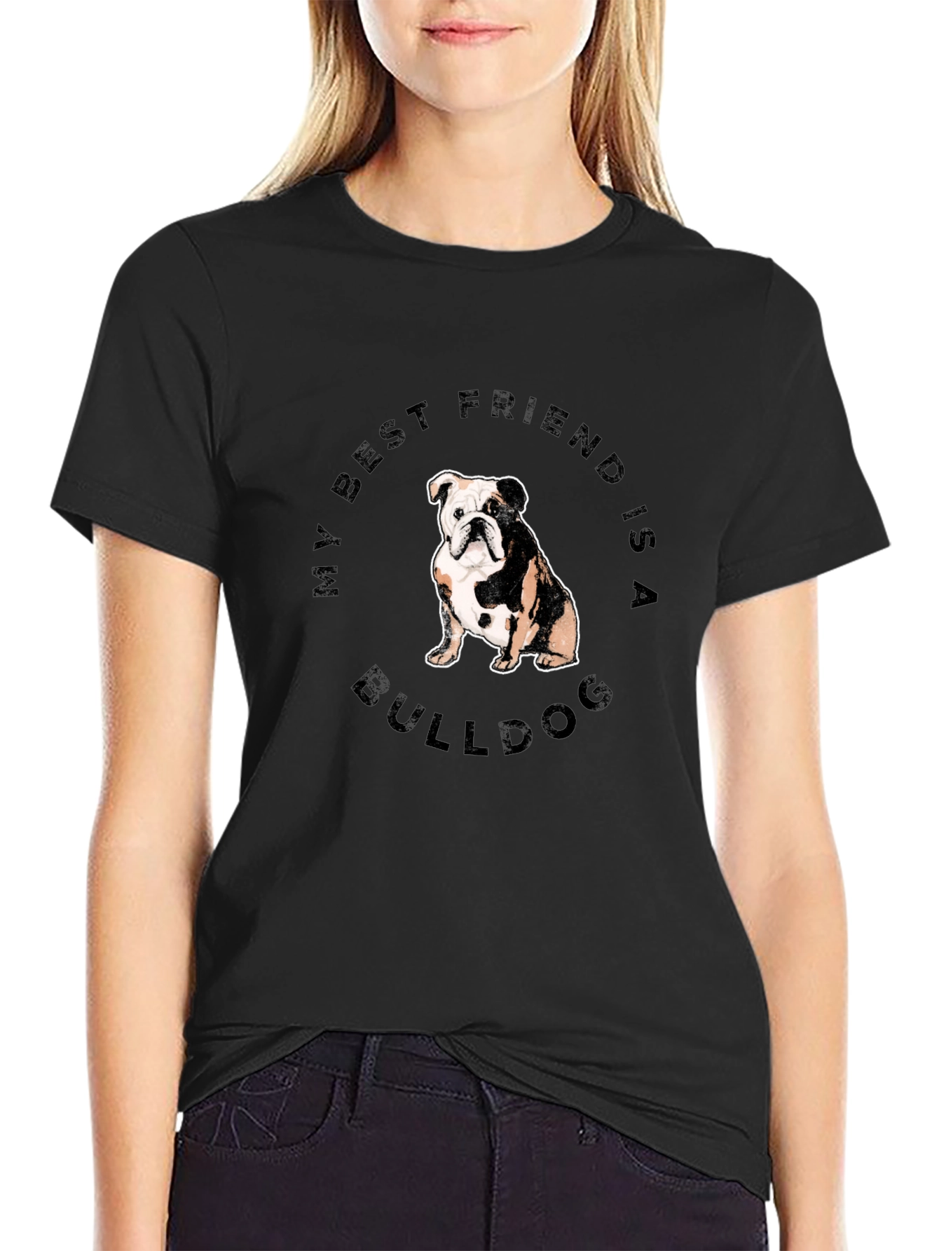 My Best Friend is a Bulldog T-Shirt