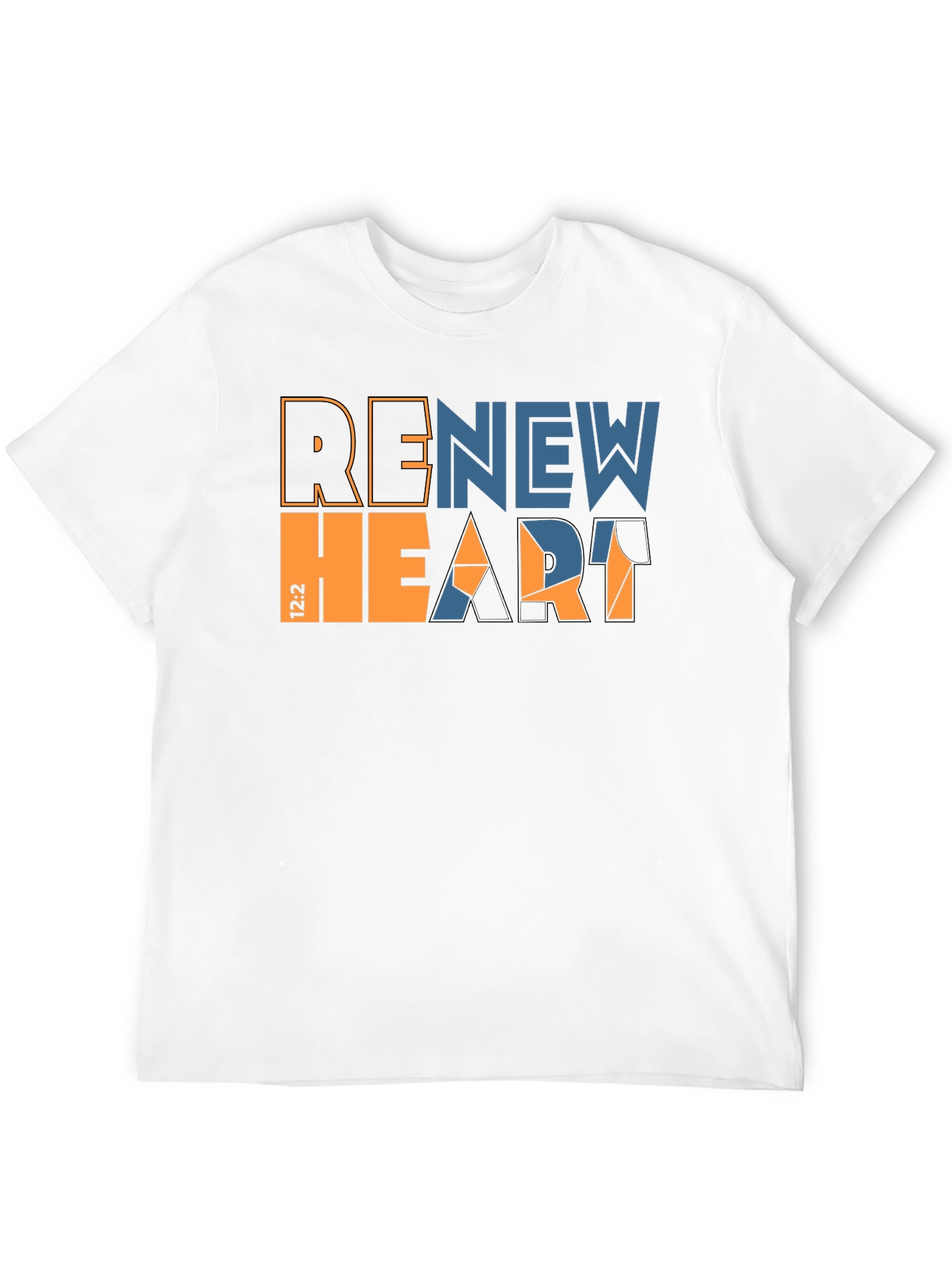 Renew Heart Graphic Tee - Stylish Christian Apparel