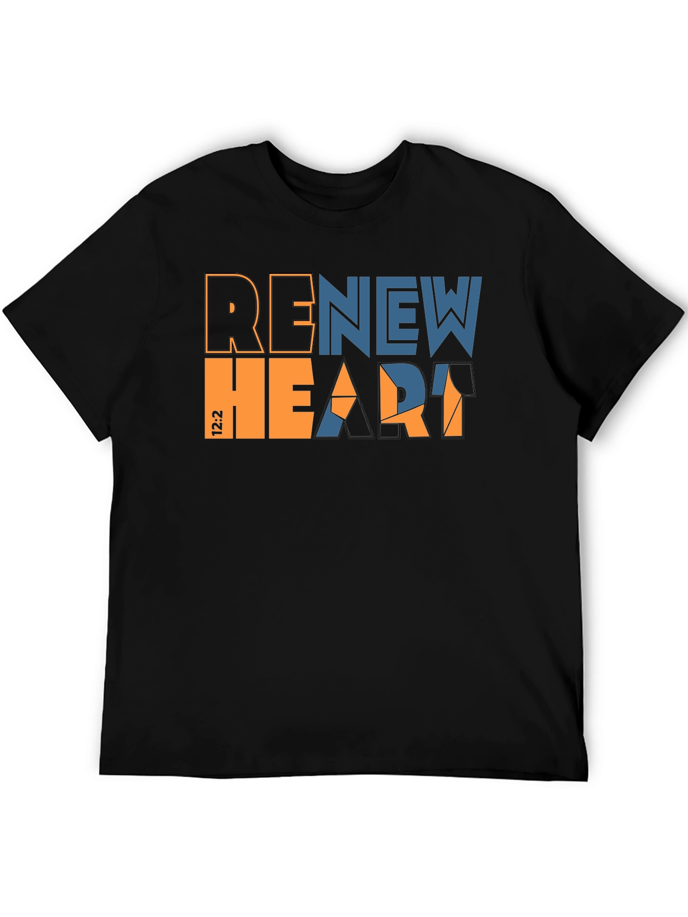 Renew Heart Graphic Tee - Stylish Christian Apparel
