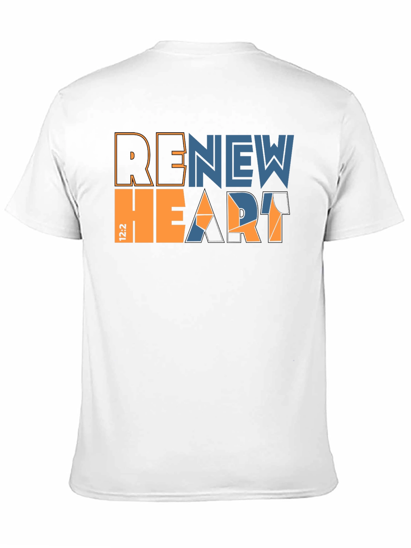 Renew Heart Graphic Tee - Stylish Christian Apparel
