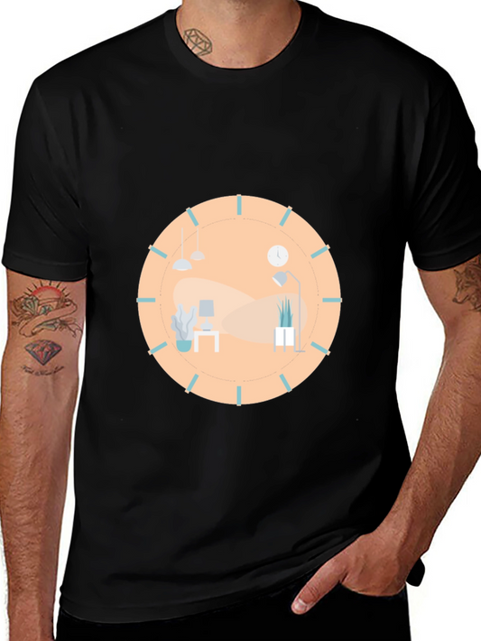 Modern Office T-Shirt - Unique Stylish Design