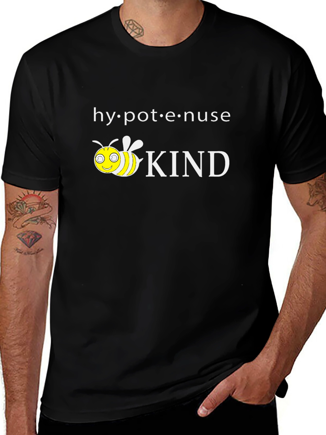Hypotenuse Kind T-Shirt Bee Kind Shirt