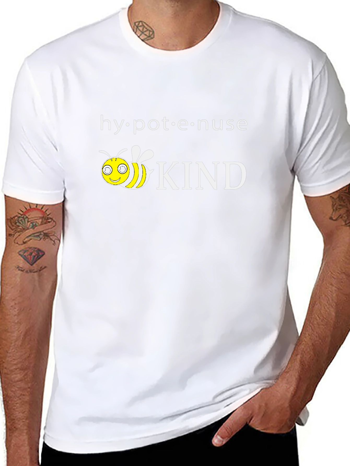Hypotenuse Kind T-Shirt Bee Kind Shirt