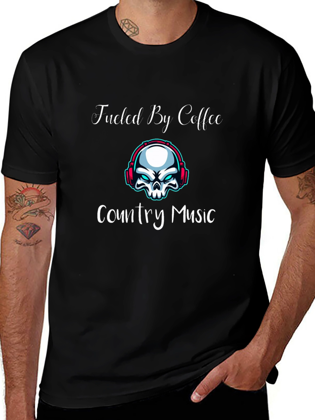 Fueled by Coffee & Country Music T-Shirt
