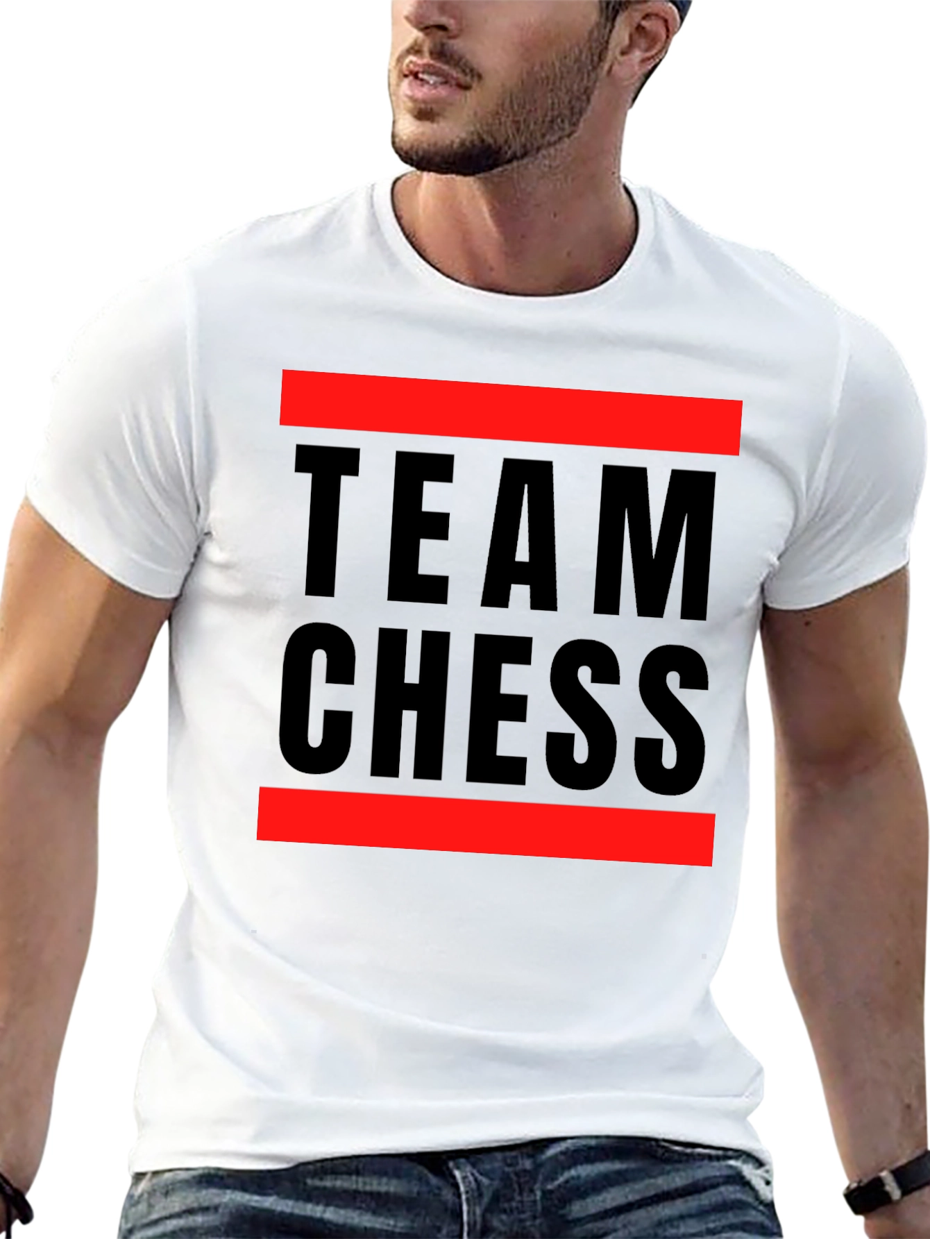 Team Chess Graphic Tee - Bold Statement Shirt